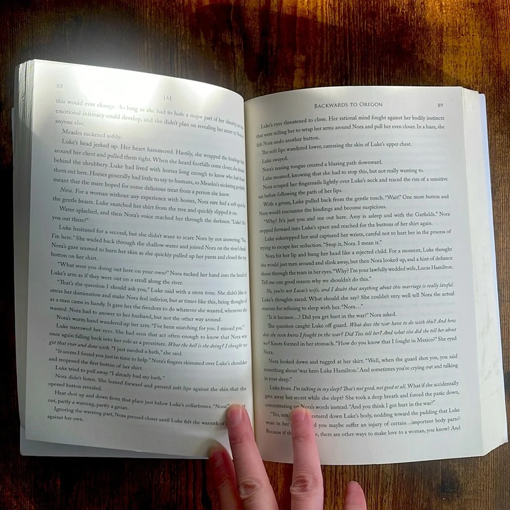 Backwards to Oregon 🏳️‍🌈

(Book #1 in the The Oregon Series Series)

By Jae - Picture 3 of 7